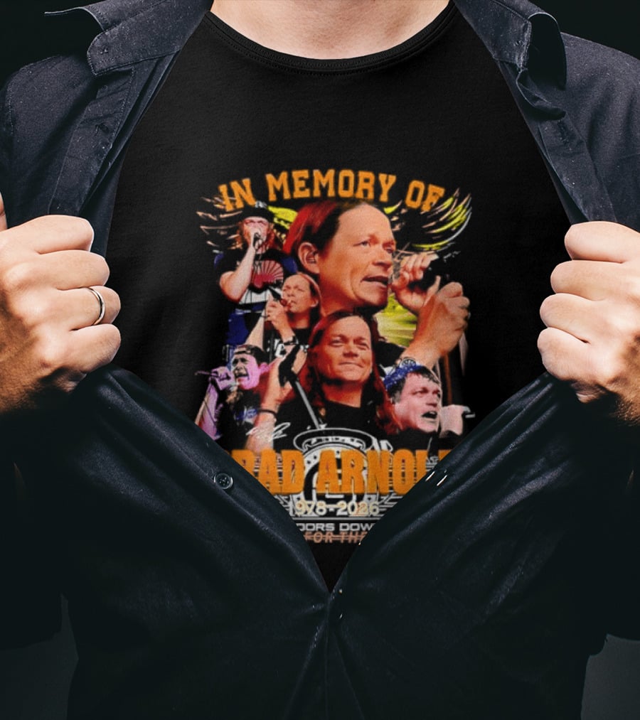 In Memory Of Brad Arnold Thank You 1928 2026 T-Shirt