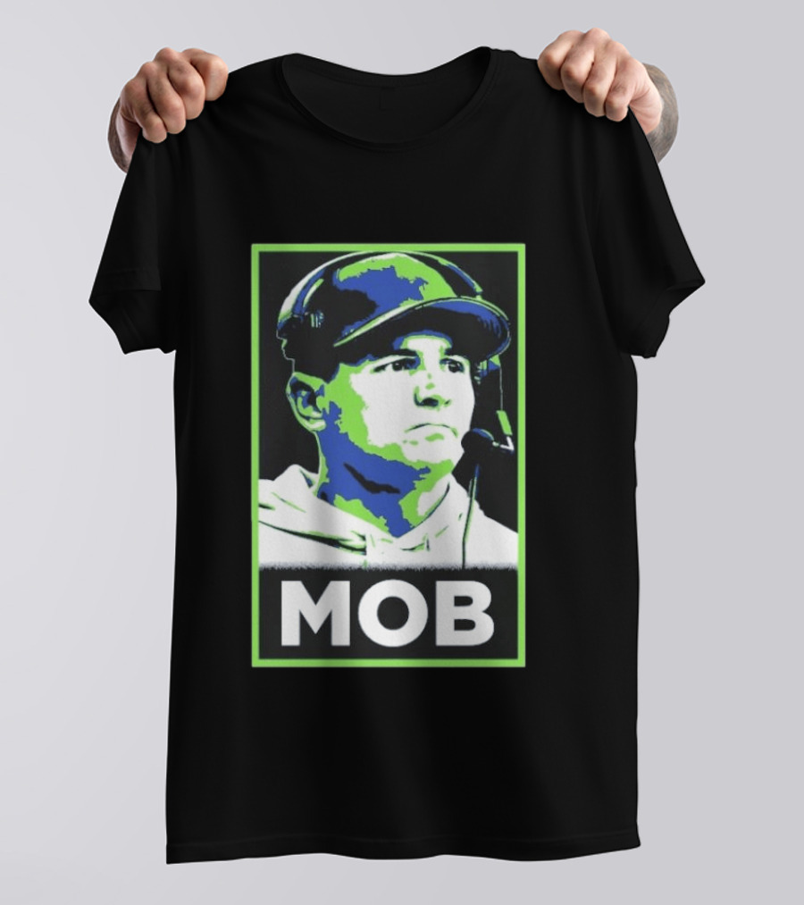 Seattle Seahawks MOB Coach Iconic Headset T-Shirt