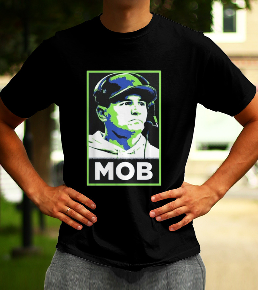 Seattle Seahawks MOB Coach Iconic Headset T-Shirt