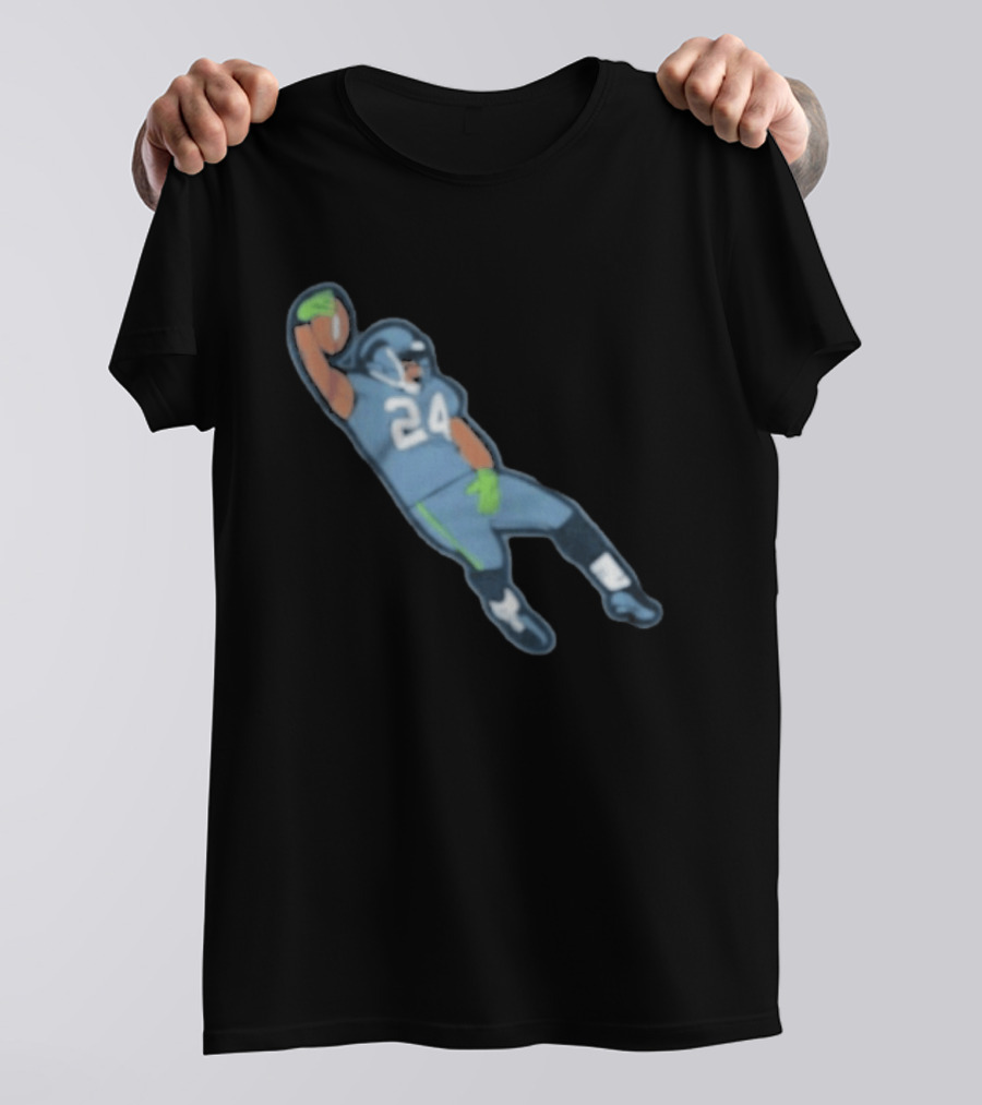 Seahawks The Quake Celebration Rob Staton 24 T-Shirt