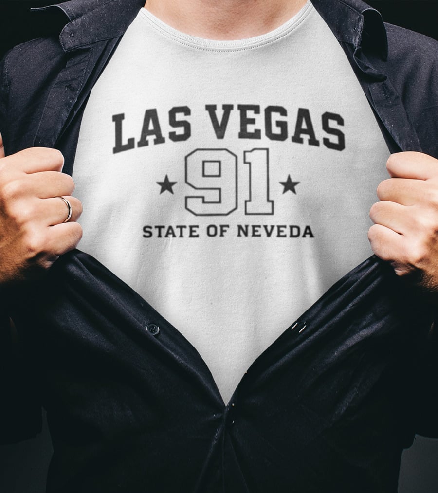 Las Vegas 91 State Of Nevada T-Shirt