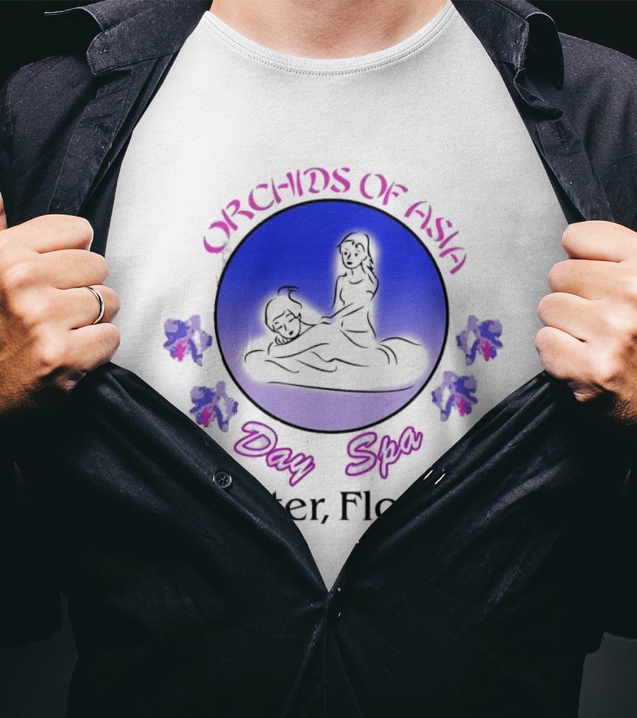 Orchids Of Asia Day Spa Jupiter Florida T-Shirt