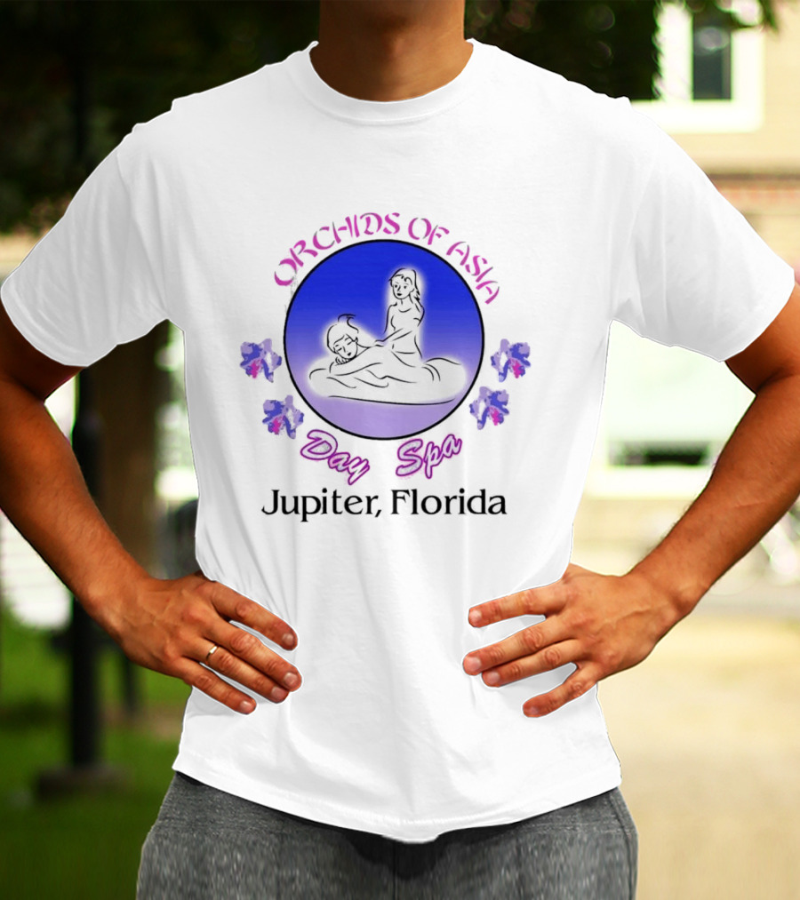 Orchids Of Asia Day Spa Jupiter Florida T-Shirt