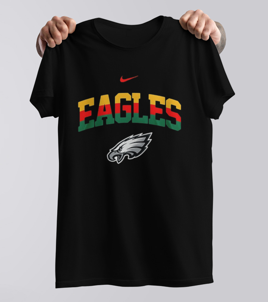 Philadelphia Eagles Black History 100th Anniversary Nike Edition T-Shirt