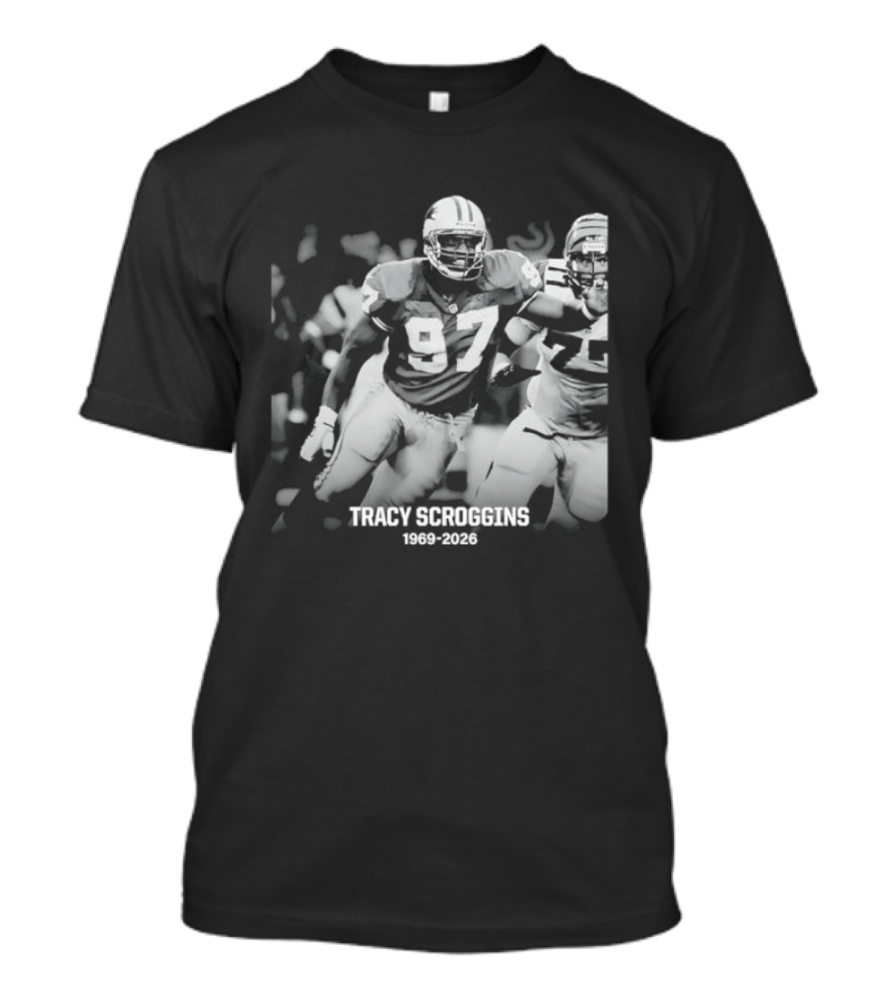Tracy Scroggins Detroit Lions 1969 2026 Stories T-Shirt