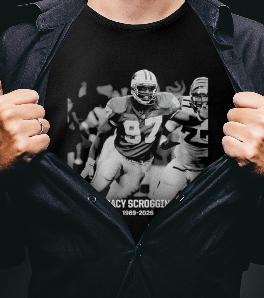 Tracy Scroggins Detroit Lions 1969 2026 Stories T-Shirt