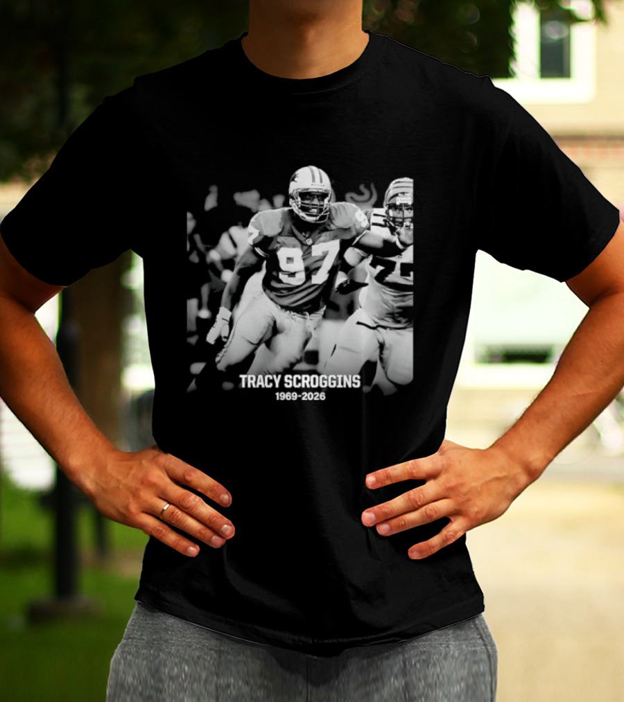 Tracy Scroggins Detroit Lions 1969 2026 Stories T-Shirt