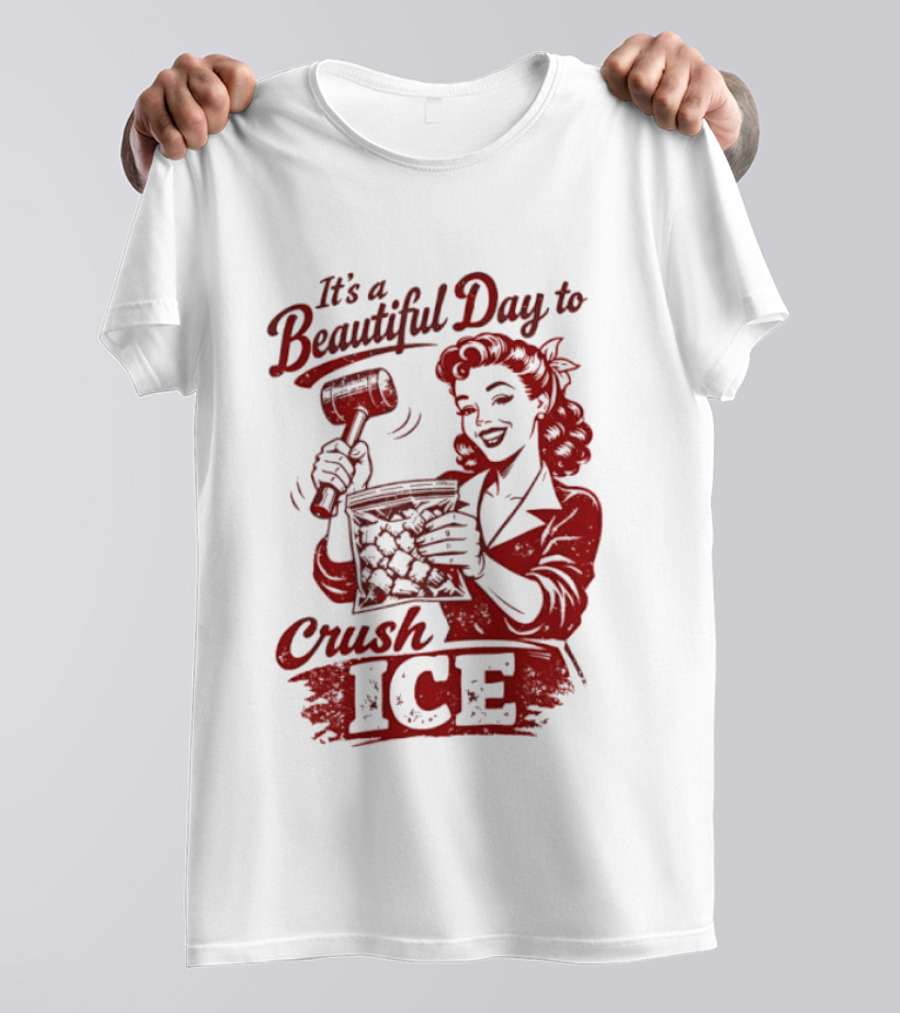 It's A Beautiful Day To Crush Ice Minneapolis Social Justice Human Rights T-Shirt