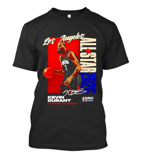 Los Angeles All Star 2026 Kevin Durant Houston Rockets T-Shirt