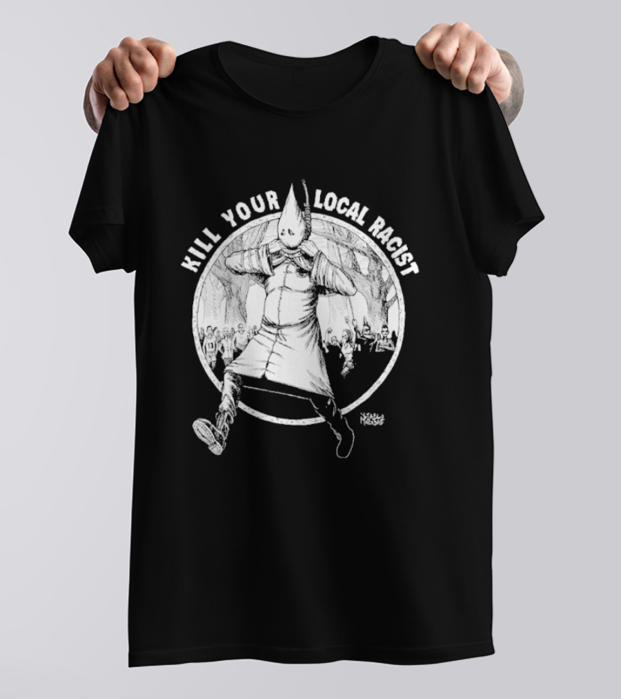 Kill Your Local Racist Diablo Macabre Circle Figure T-Shirt