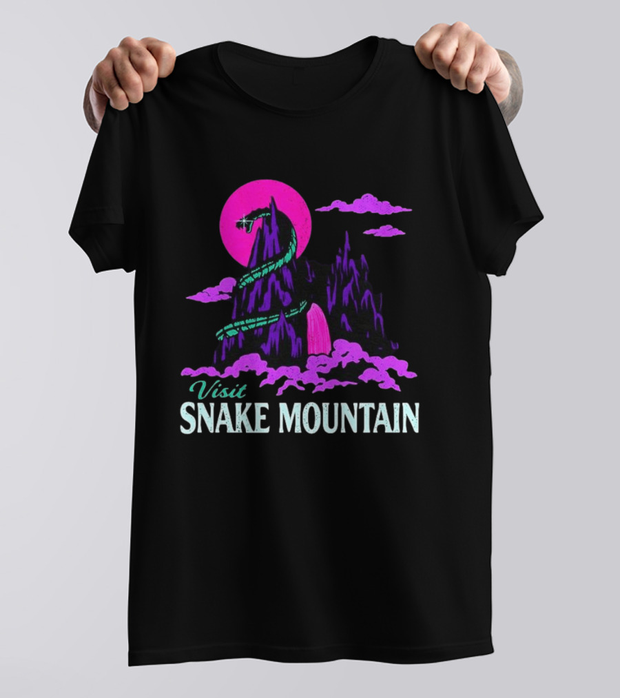 Visit Snake Mountain Masters Of The Universe Serpent Peak Fantasy T-Shirt