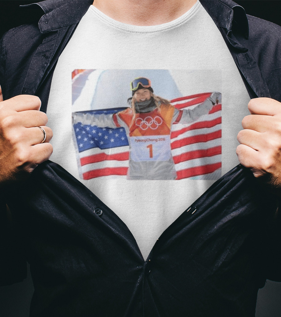 Myles Garrett Chloe Kim PyeongChang 2018 Olympics USA Jacket T-Shirt