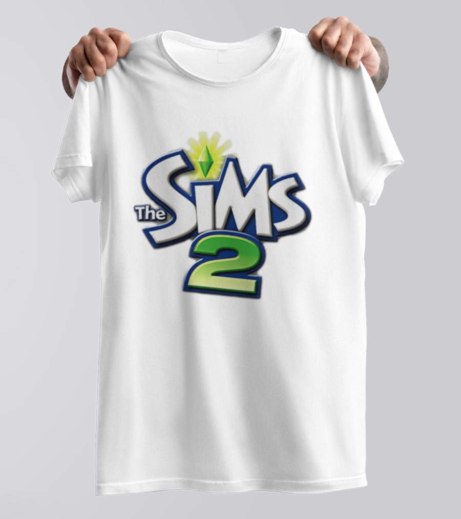 The Sims 2 Iconic Logo Nostalgic Gaming T-Shirt