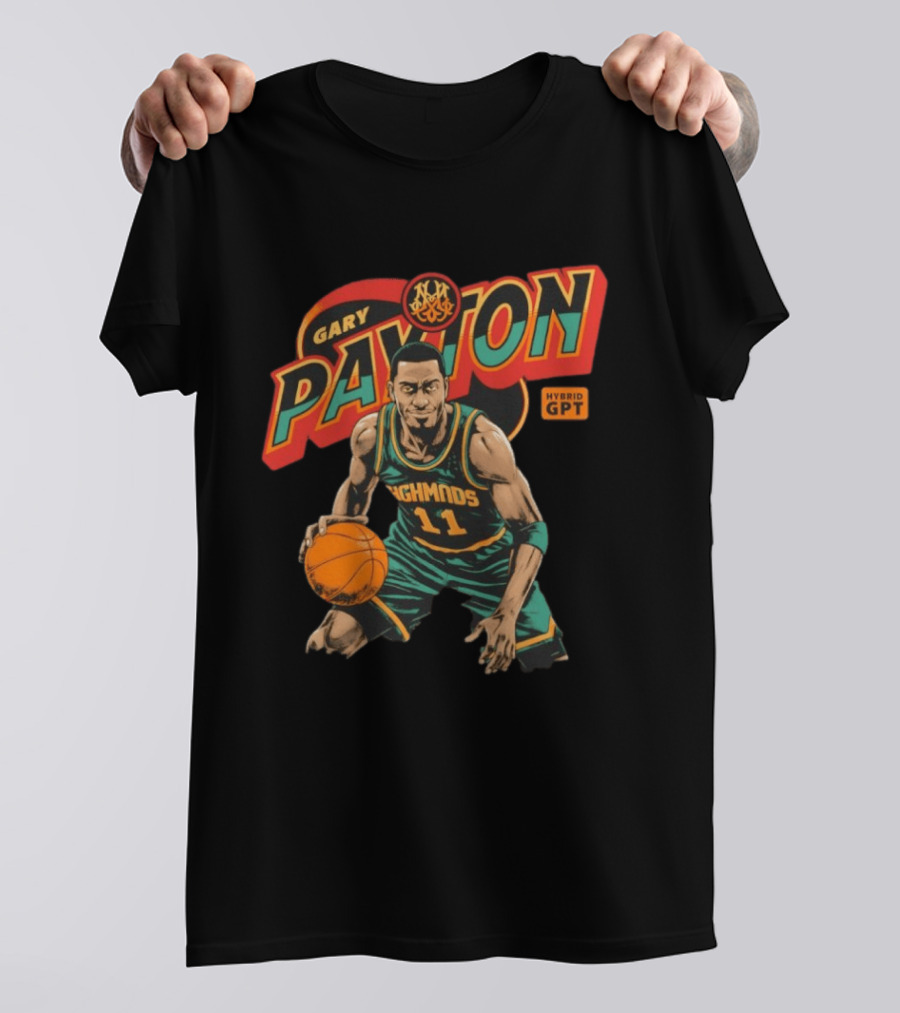 Gary Payton Richmonds 11 Hybrid GPT Basketball T-Shirt