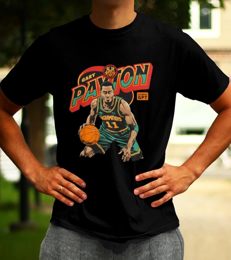 Gary Payton Richmonds 11 Hybrid GPT Basketball T-Shirt