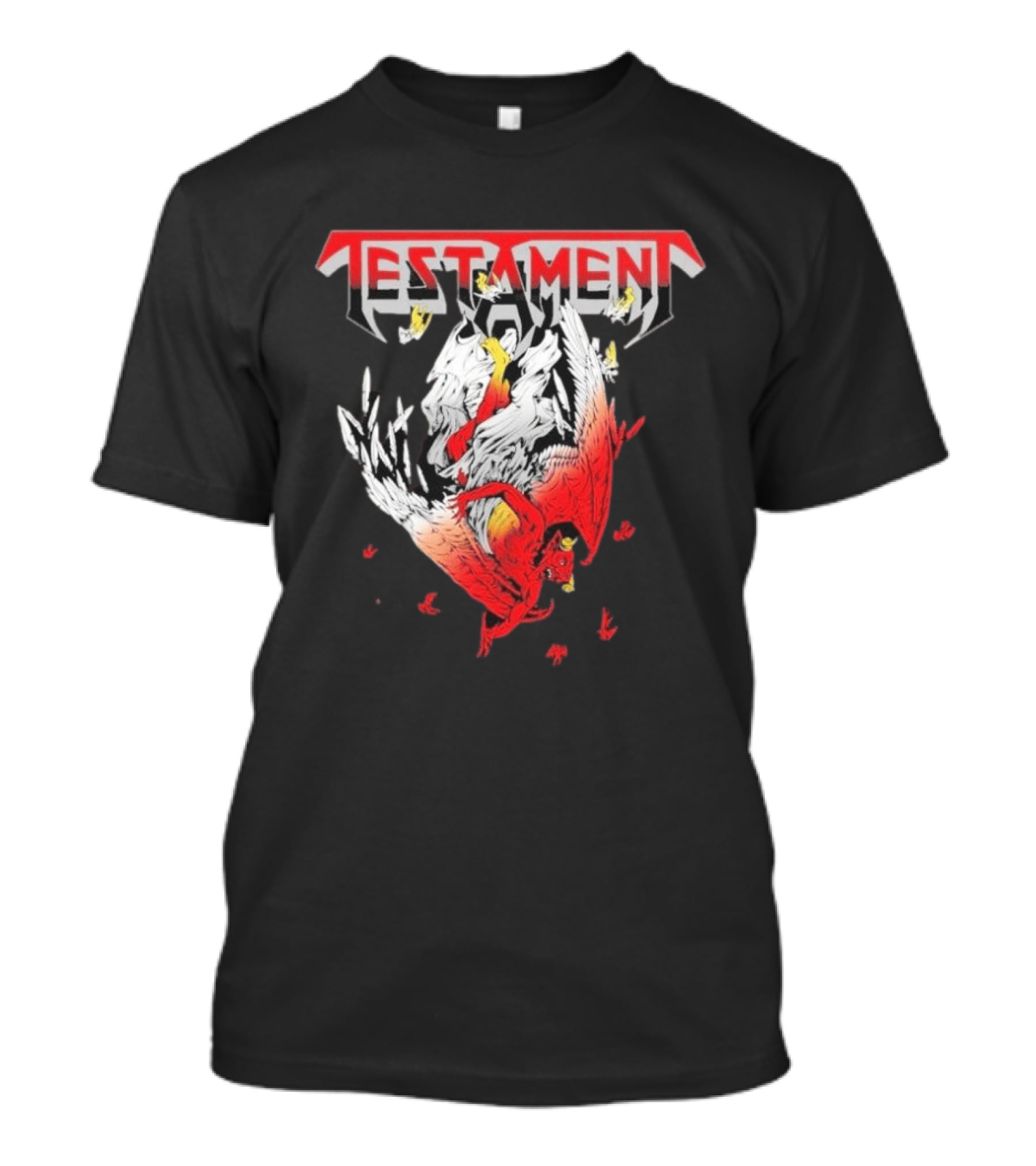 Testament Souls Of Black Collection Falling Fast Phoenix T-Shirt