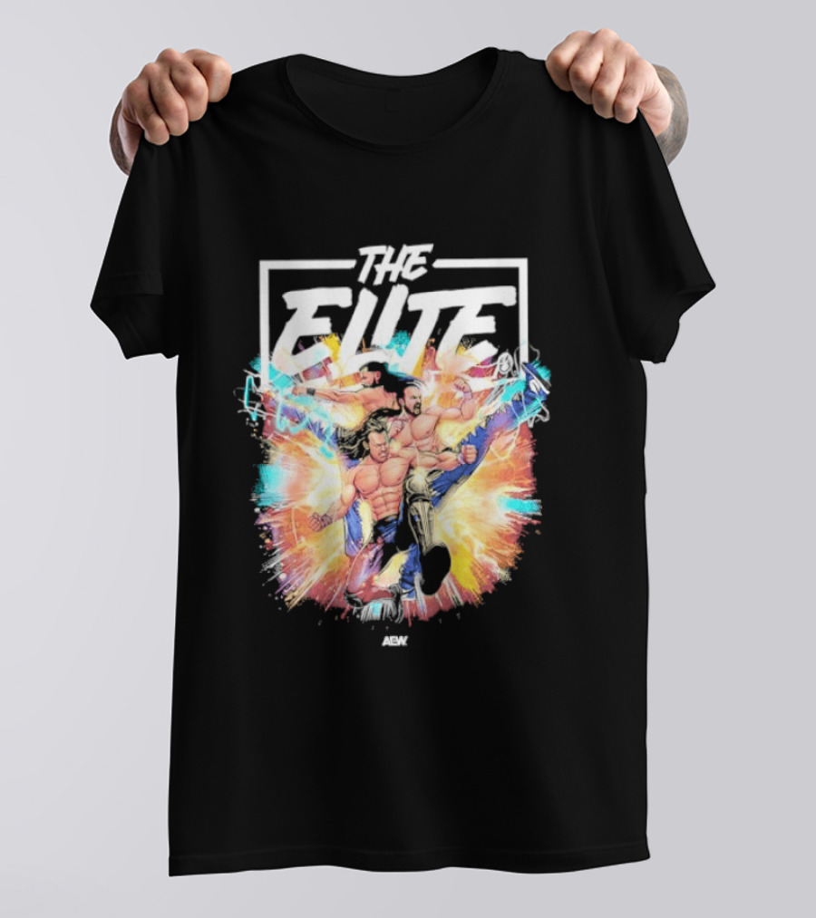 The Elite AEW Dynamic Explosion With Action Heroes T-Shirt