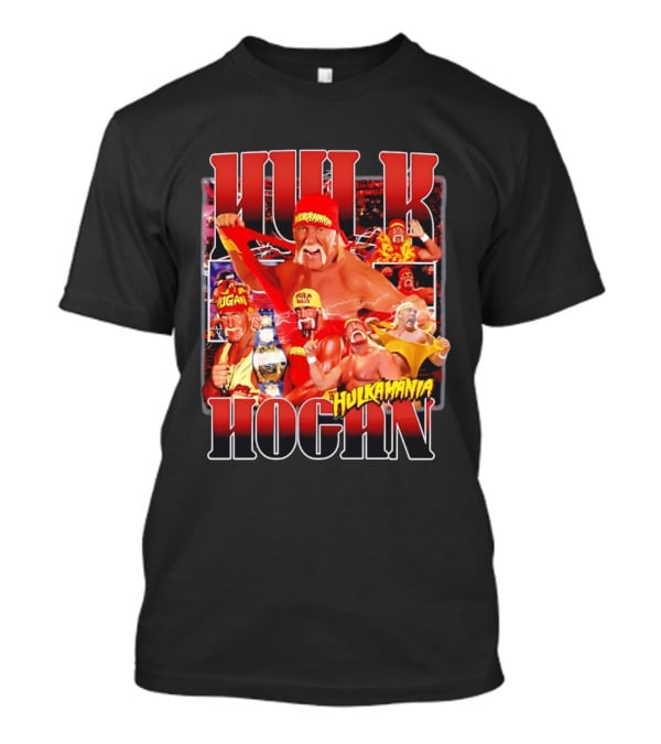 Hulk Hogan Hulkamania Memorial RIP Iconic Wrestling Legend T-Shirt