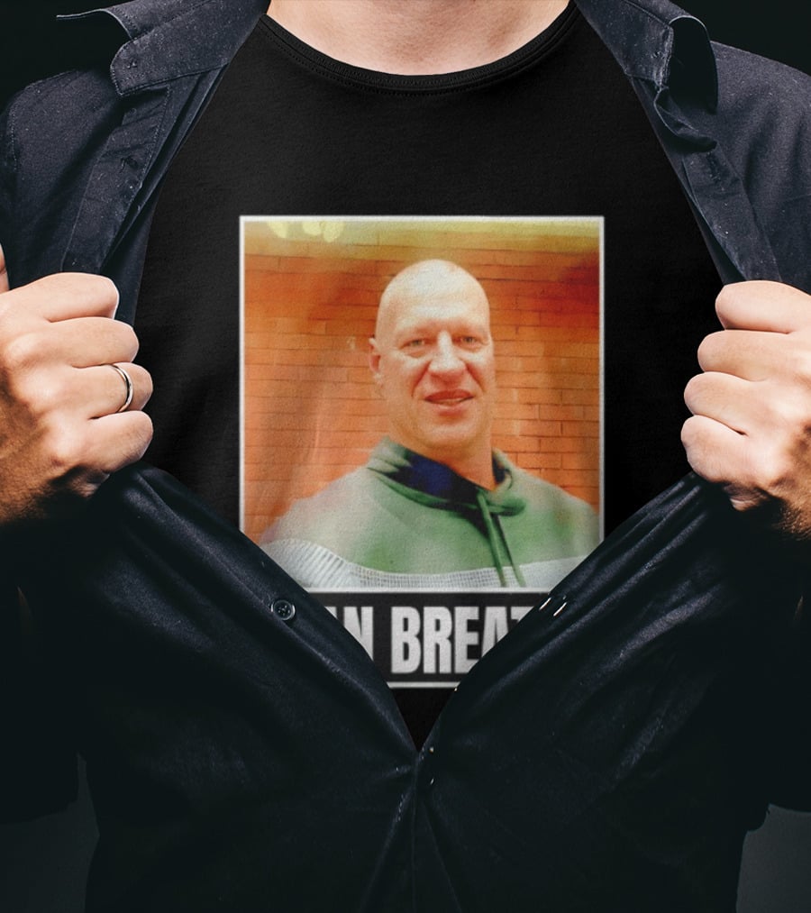 I Can Breathe Text Brick Wall T-Shirt