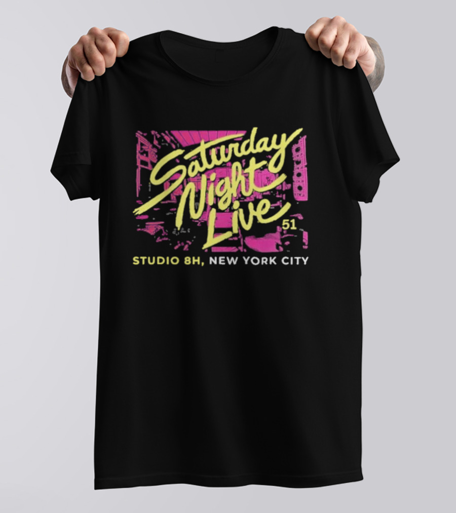 Saturday Night Live 51 Studio 8H New York City T-Shirt