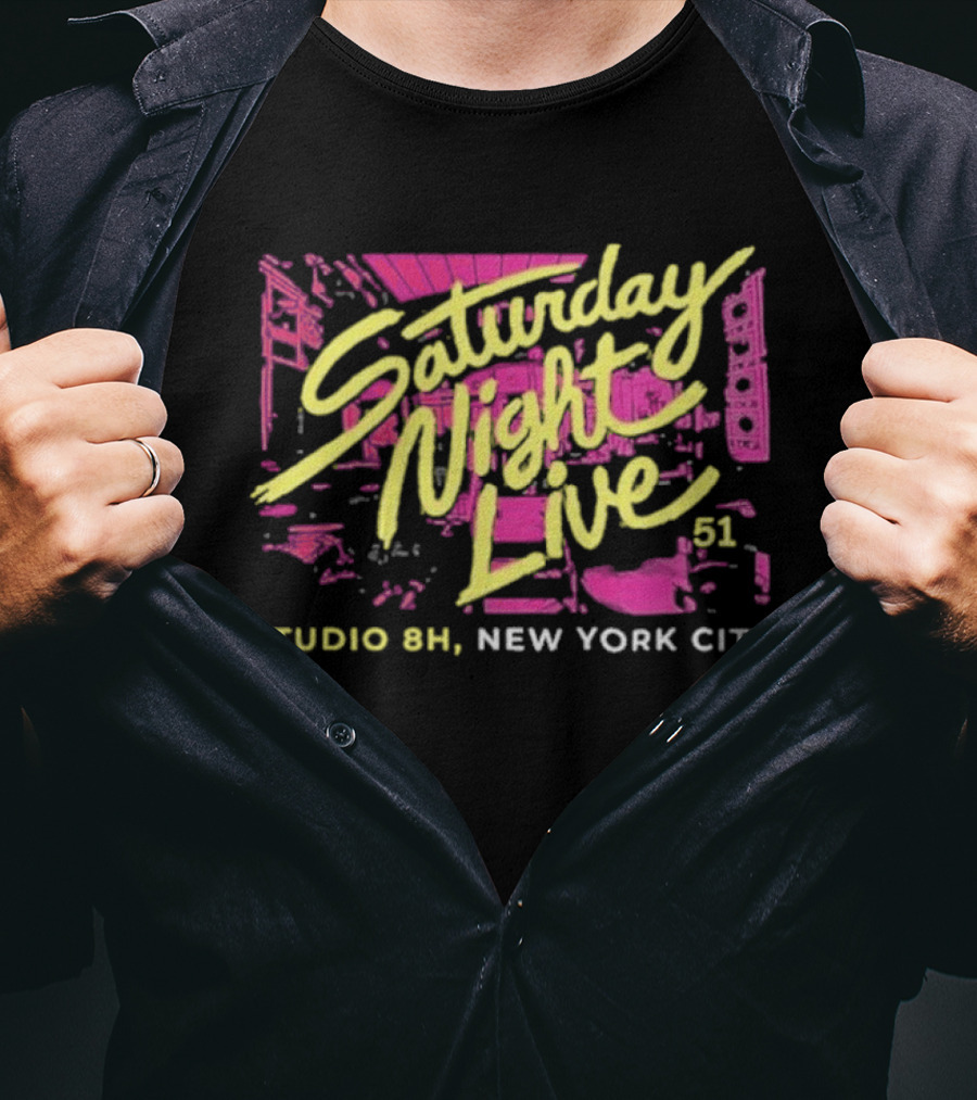 Saturday Night Live 51 Studio 8H New York City T-Shirt