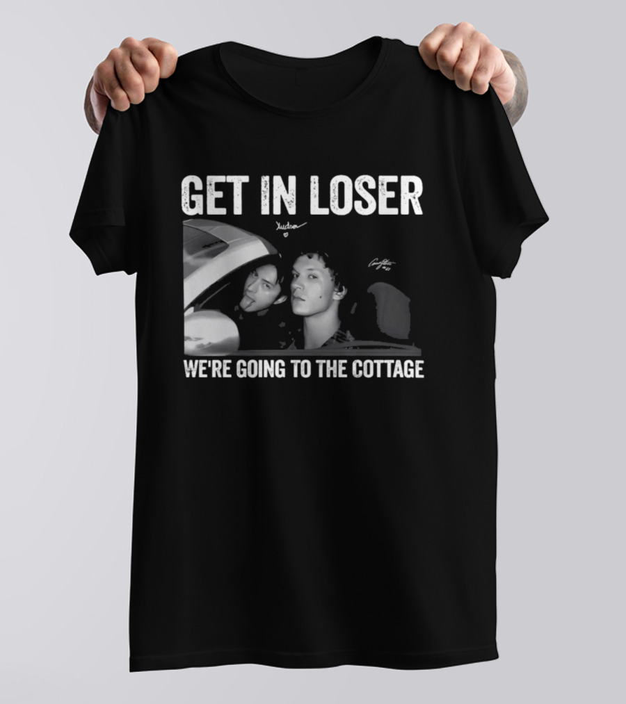 Get In Loser We're Going To The Cottage Heated Rivalry Christian Siriano T-Shirt