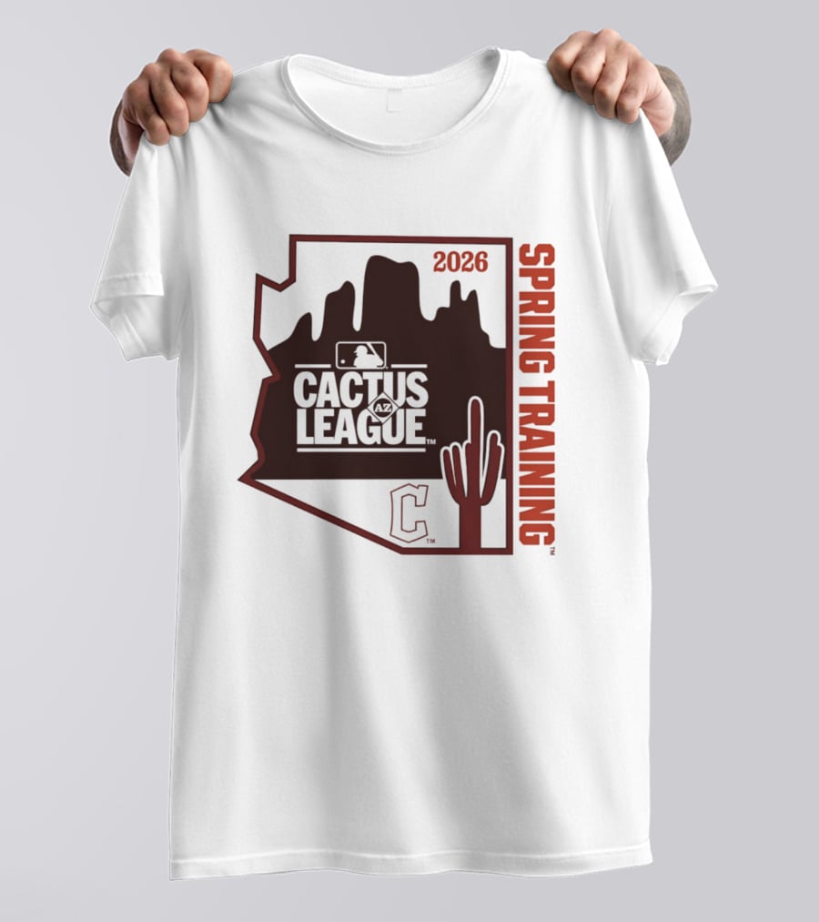 Cleveland Guardians 2026 Cactus League Arizona Spring Training T-Shirt