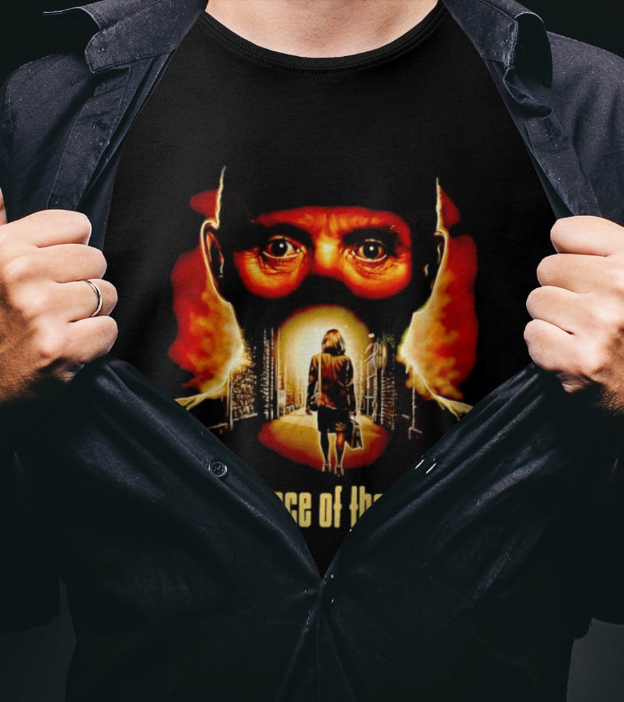 The Silence Of The Lambs Hannibal Lecter Movie Scene Fiery Eyes T-Shirt