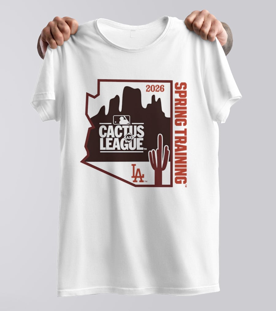 Los Angeles Dodgers 2026 Cactus League Spring Training Arizona T-Shirt