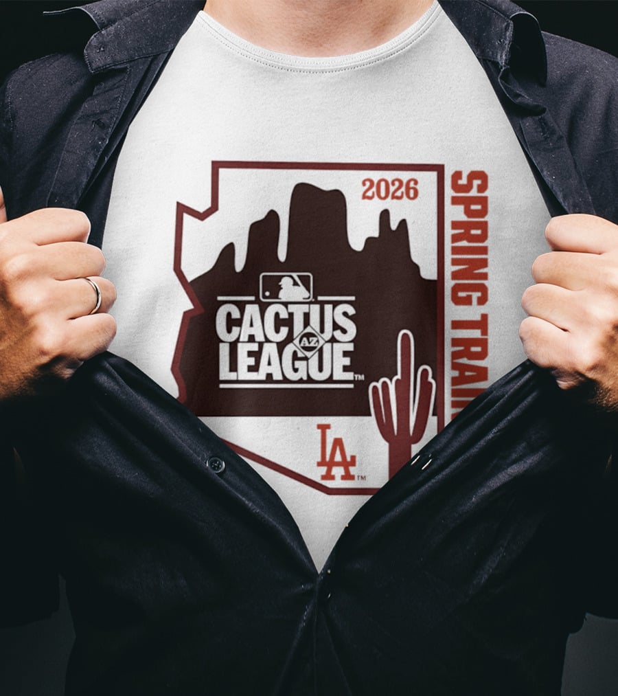 Los Angeles Dodgers 2026 Cactus League Spring Training Arizona T-Shirt