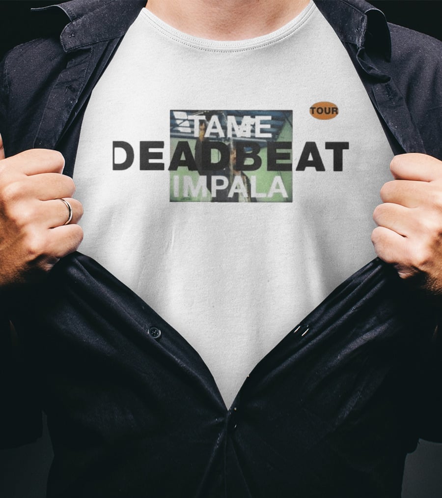 Tame Impala Deadbeat Tour 2026 Dates US T-Shirt