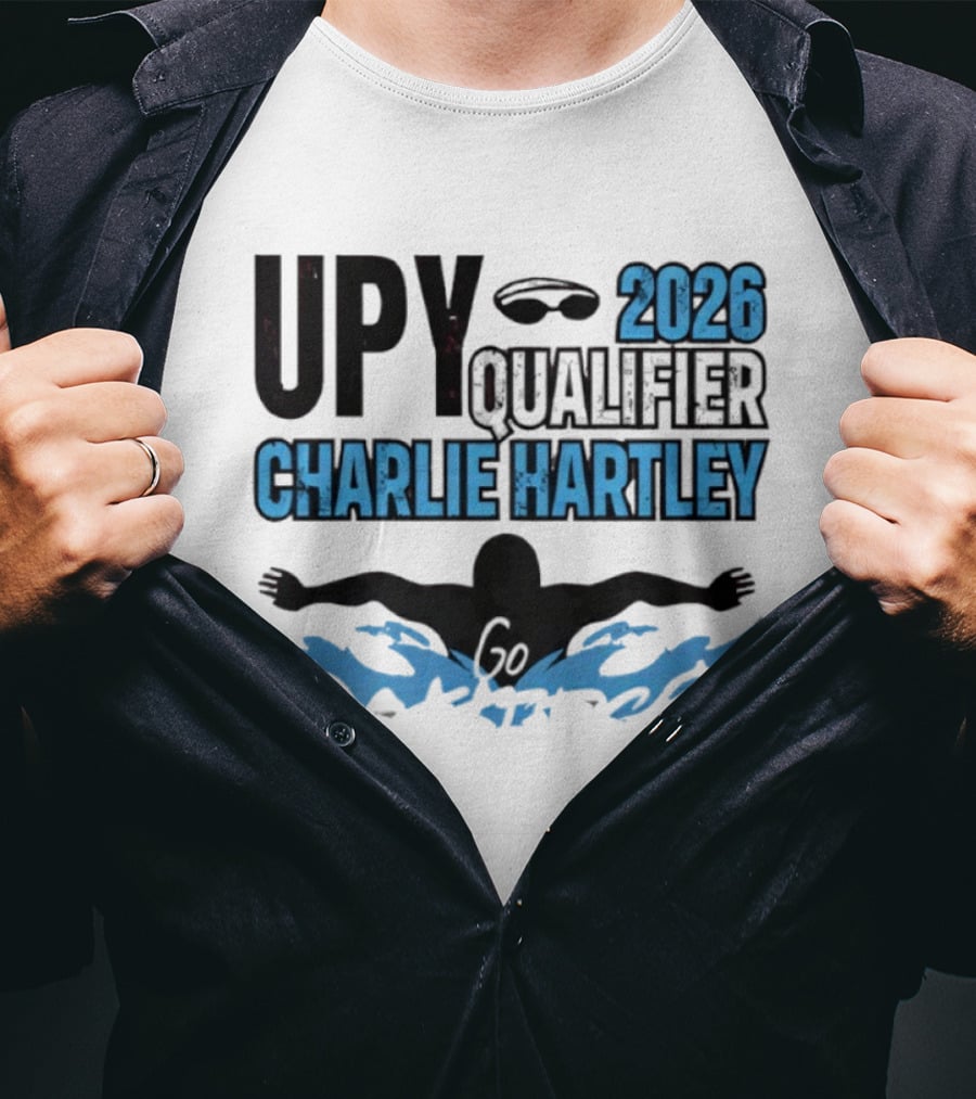 UPY 2026 Qualifier Charlie Hartley Swimming Otter Racer T-Shirt