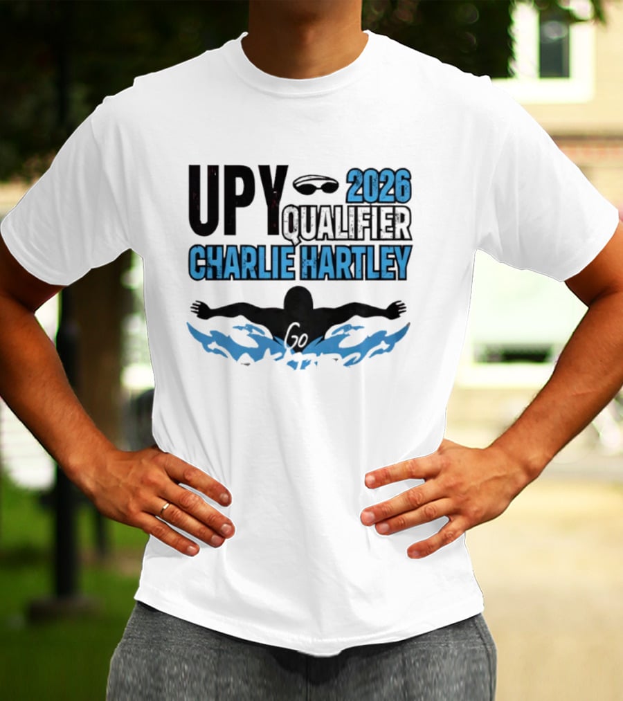 UPY 2026 Qualifier Charlie Hartley Swimming Otter Racer T-Shirt