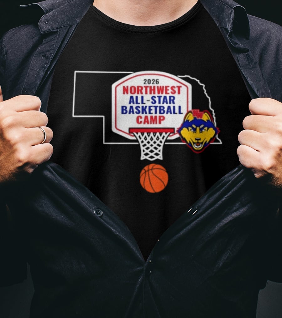 Arkansas State Red Wolves Northwest All Star Basketball Camp 2026 T-Shirt