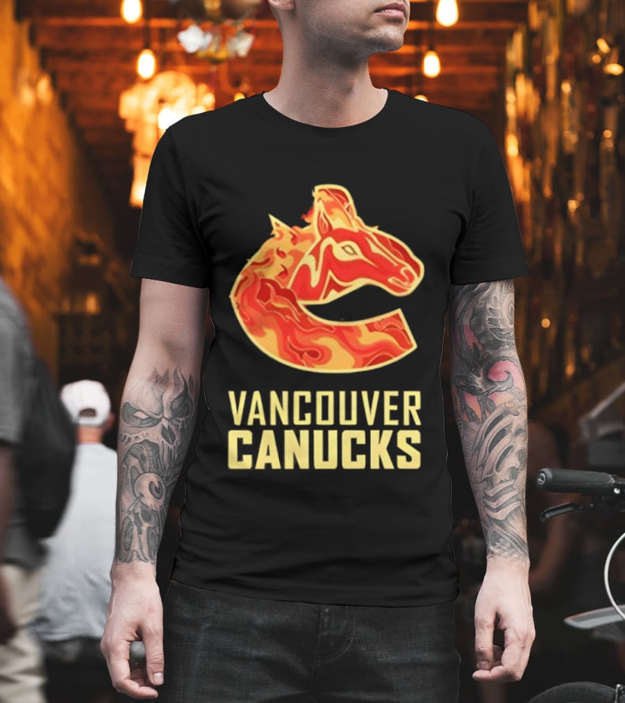 Vancouver Canucks Lunar New Year Horsefire 2026 T-Shirt