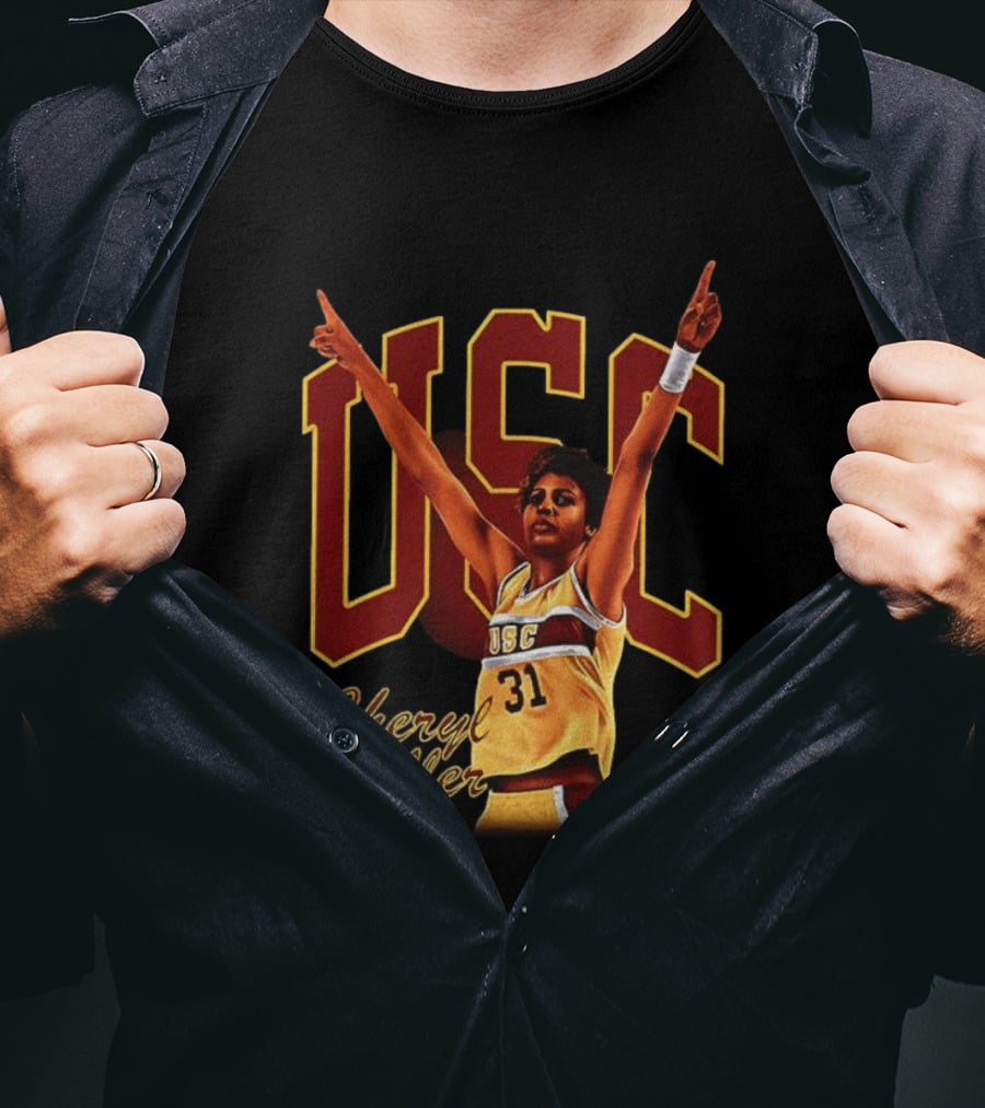 USC Cheryl Miller 31 Basketball Legend T-Shirt