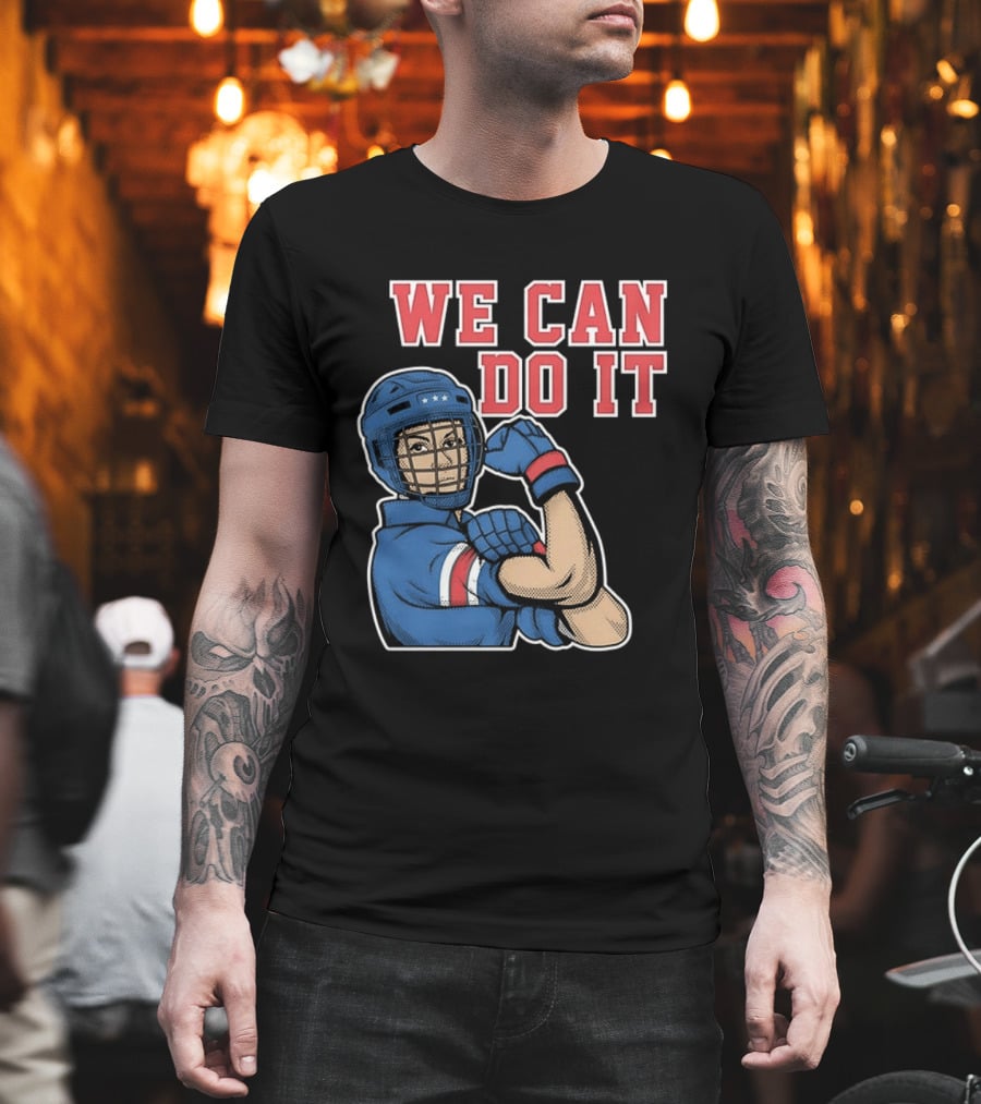 We Can Do It Texas Rangers Iconic Symbolic T-Shirt