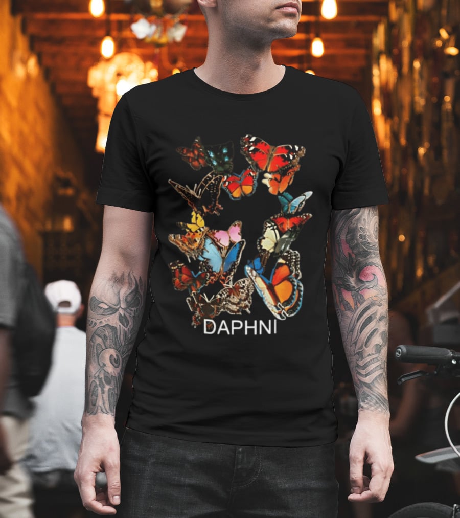 Daphni Butterfly Multicolor Vivid Wing T-Shirt