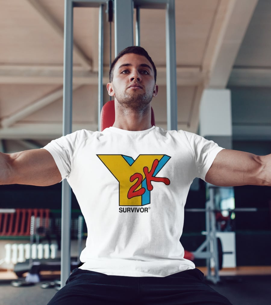 Y2K Survivor Retro 2000s Nostalgia Fashion Trend T-Shirt