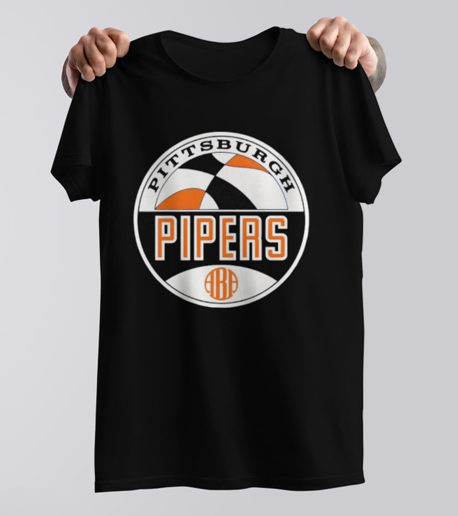 Pittsburgh Pipers ABA Vintage Basketball Team T-Shirt