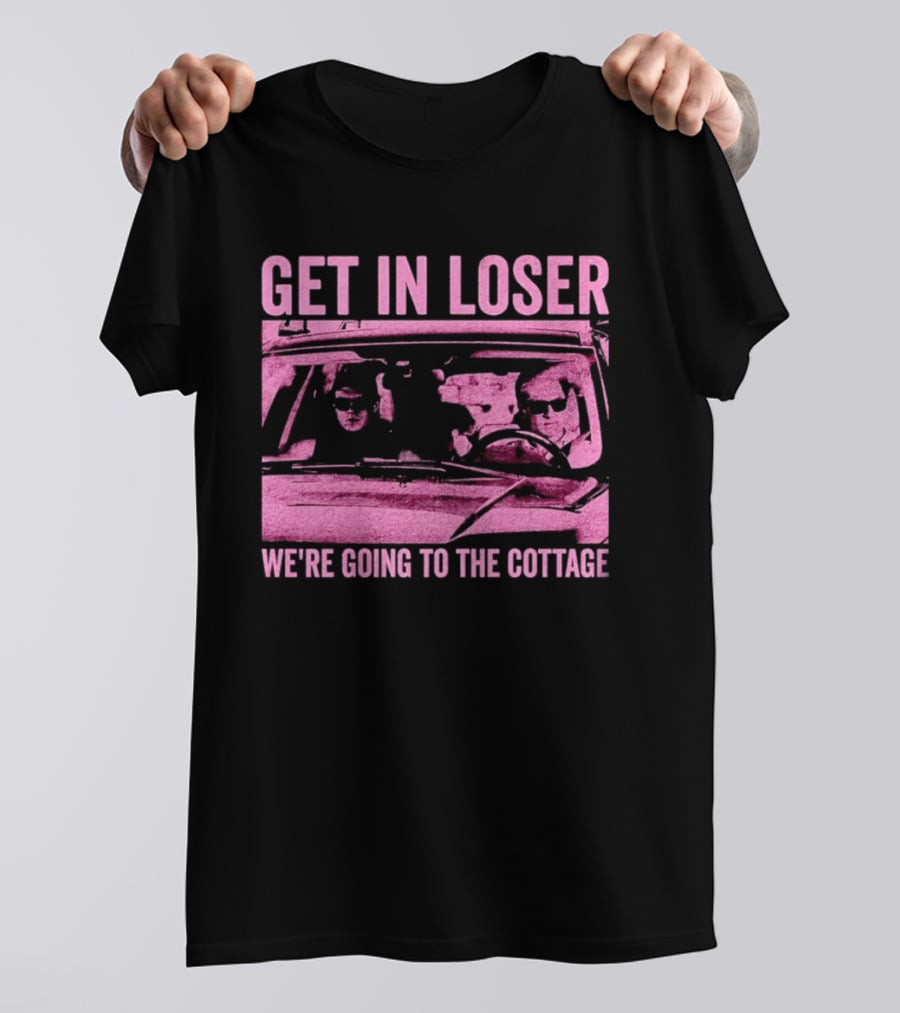 Get In Loser We're Going To The Cottage Heated Rivalry Car Scene T-Shirt