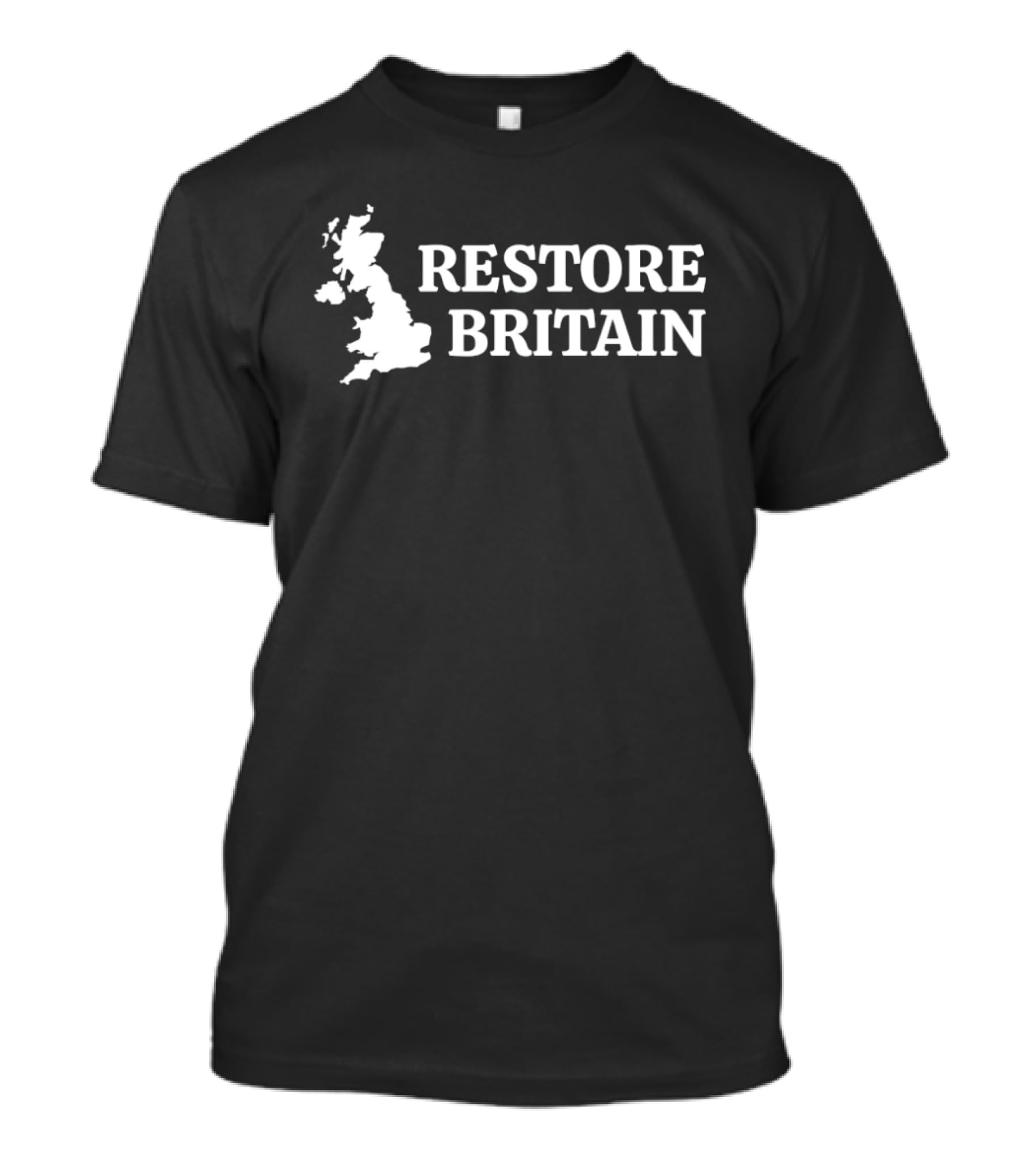 Restore Britain Map Icon Rupert Lowe T-Shirt
