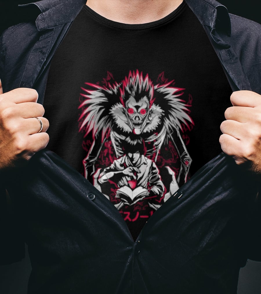 Shinigami's Revenge Ryuk Death Note Manga Horror Aesthetic T-Shirt