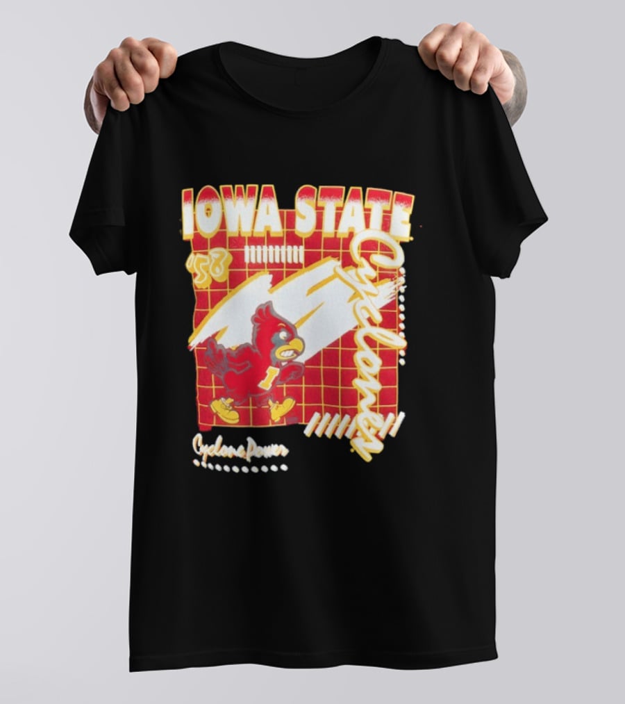 Iowa State Cyclones 58 Cyclone Power T-Shirt