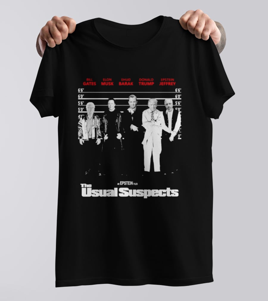 Bill Barack Trump Jeffrey The Usual Suspects T-Shirt