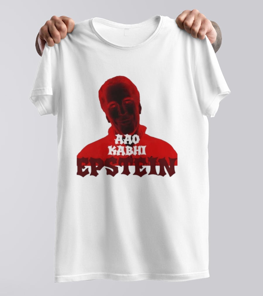 Aao Kabhi Epstein Edgy Meme T-Shirt