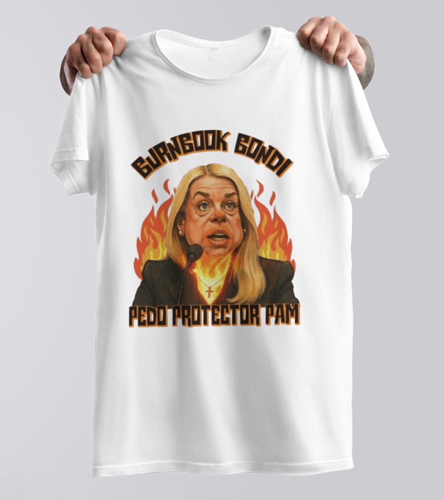 Burnbook Bondi Pedo Protector Pam Flame T-Shirt