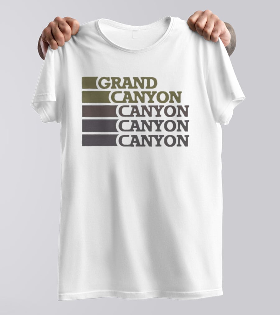 Dale Doback Grand Canyon Vintage Retro Style Scenic T-Shirt
