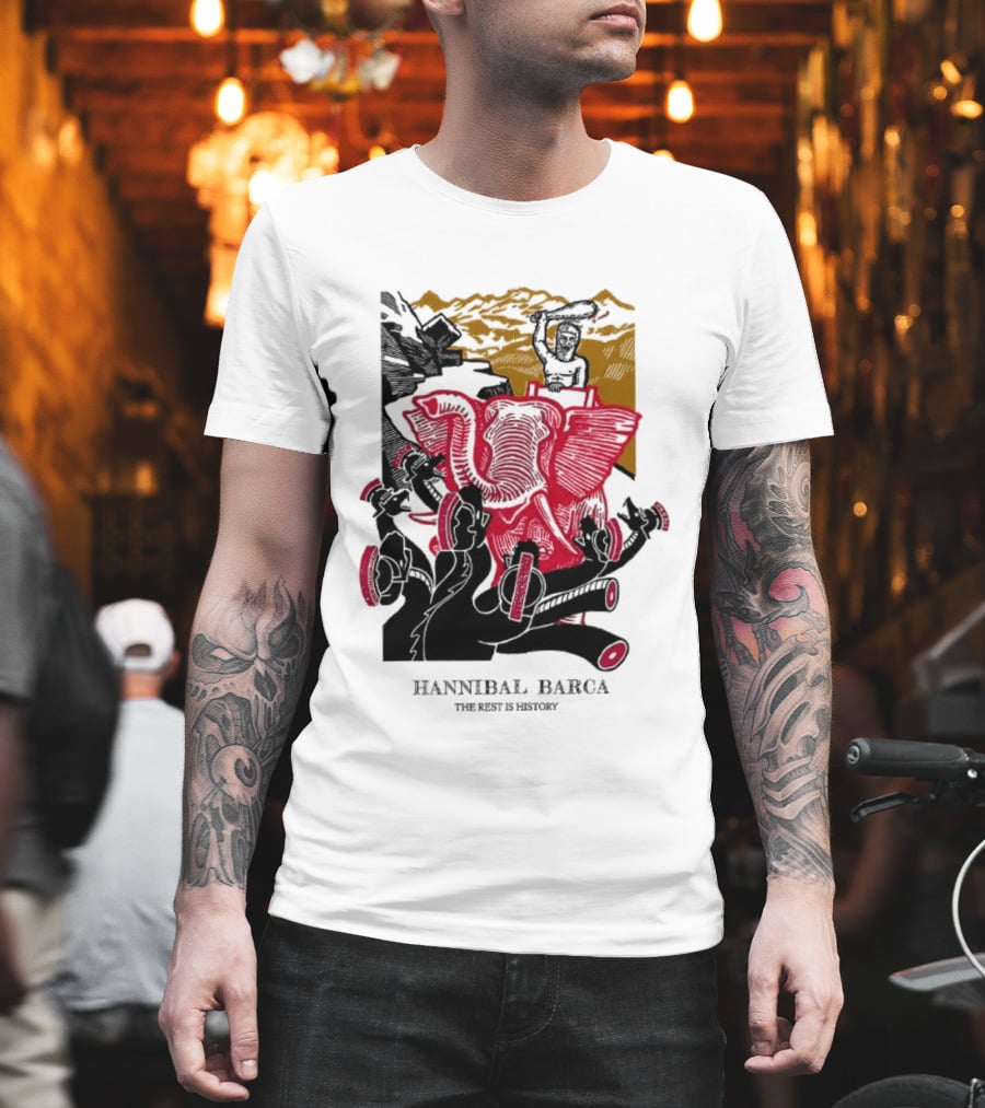 Hannibal Barca The Rest Is History Elephants And Soldiers Historical T-Shirt