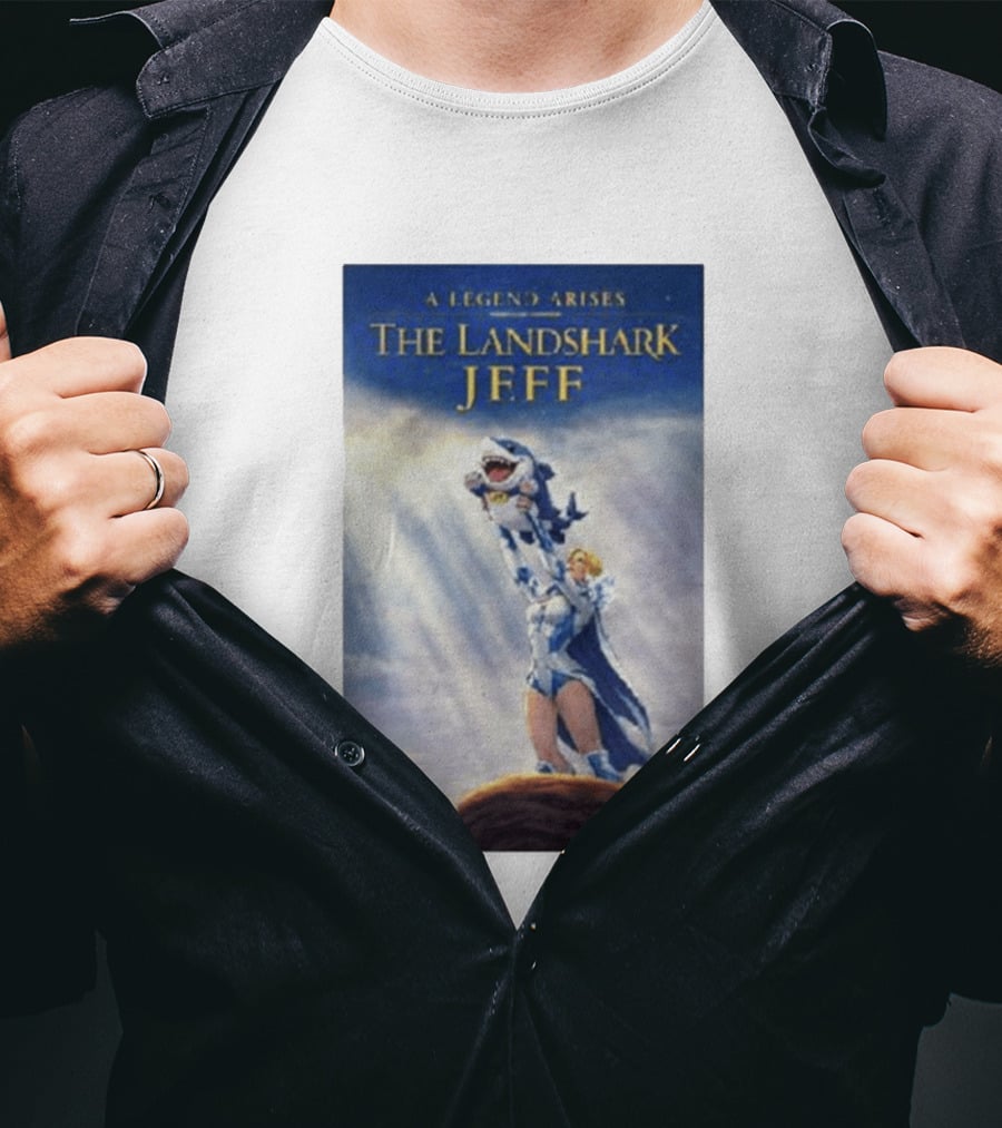 A Legend Arises The Landshark Jeff Emma Frost Lion King Scene T-Shirt